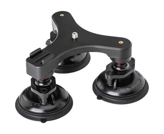 Triple Suction Cup Car Mount Sunnylife for cameras, phones etc. (ZJ771)