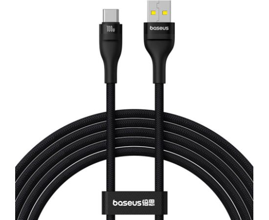 Charging Cable Baseus Flash 2 USB to USB-C 100W, 2m (black)