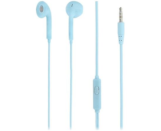 Tellur In-Ear Headset Fly, Noise Reduction Memory Foam Ear Plugs Blue
