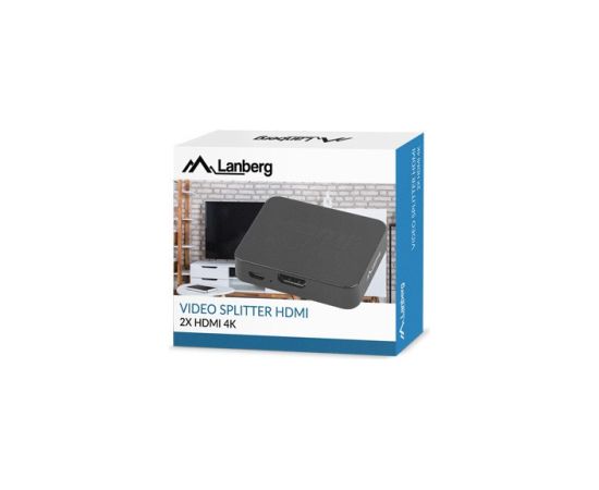 LANBERG SPLITTER VIDEO HDMI -> 2X HDMI 4K