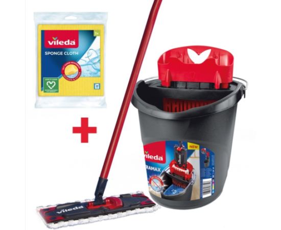 Mop Vileda Ultramax Box+ ściereczki 3szt.