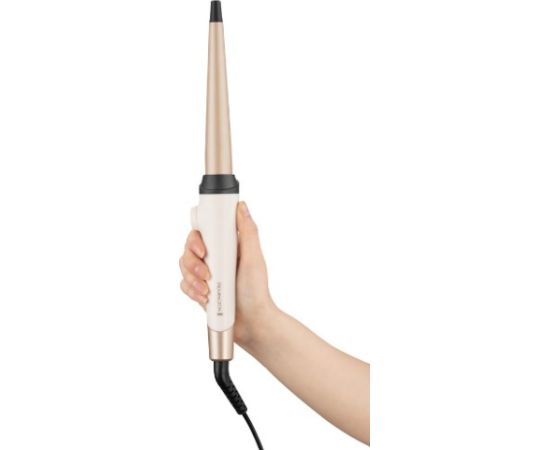 Remington CI4740 hair styling tool Curling wand Warm Beige, Black