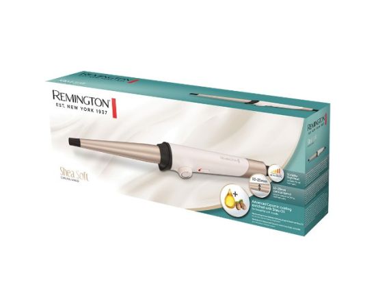 Remington CI4740 hair styling tool Curling wand Warm Beige, Black