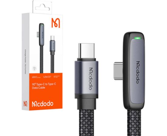 Cable USB-C to USB-C Mcdodo CA-3361, 65W, 1.8m (black)