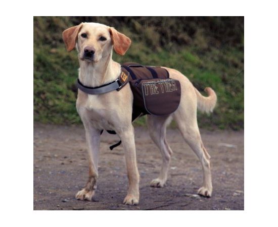 Trixie Plecak „On the Trek”, M–L: 27 × 16 cm, brąz/niebieski - TX-28831