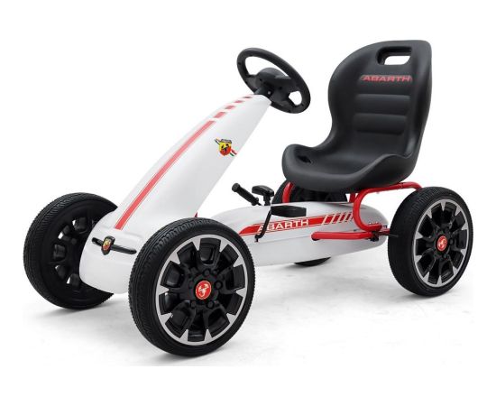 Milly Mally Milly Mally Gokart na pedały Abarth White