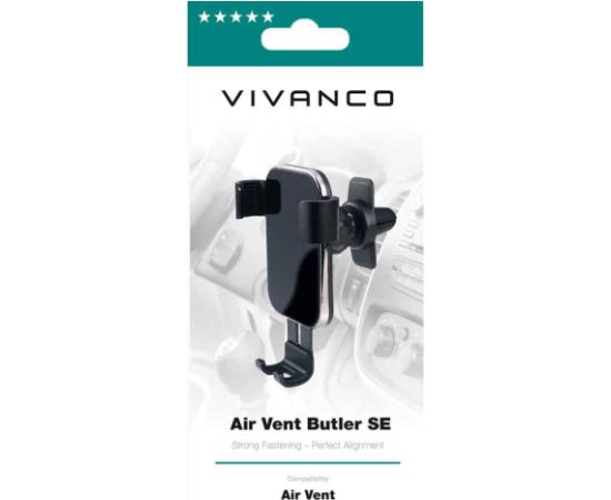 Vivanco автомобильный держатель для телефона Air Vent Butler SE (63259)