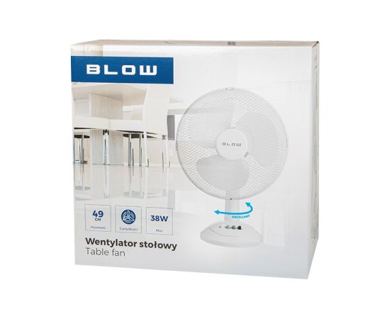 Blow Desk fan 12"/30cm 38W