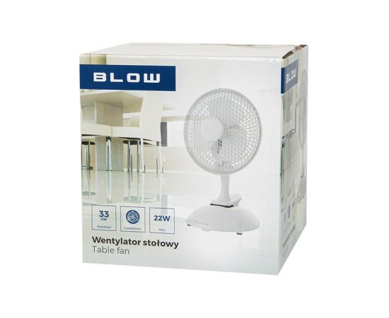 Blow Desk fan 6 "/ 15cm 2in1 Clips 22W