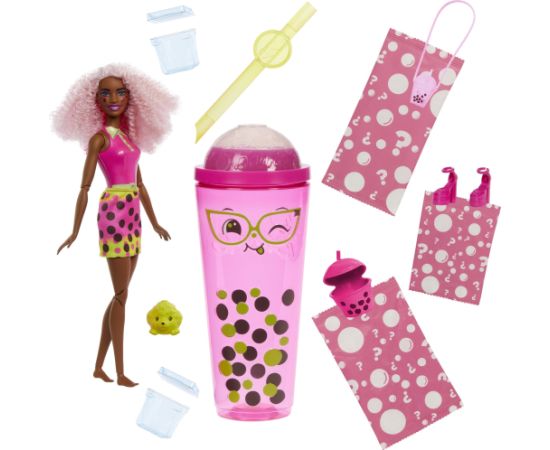 Lalka Barbie Mattel Pop Reveal Lalka Jagoda Seria Bubble Tea (HTJ20)