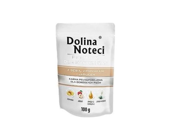 Dolina Noteci Dolina Noteci Premium z Gęsią Ziemniakami i Jabłkiem Małe Rasy 100 g