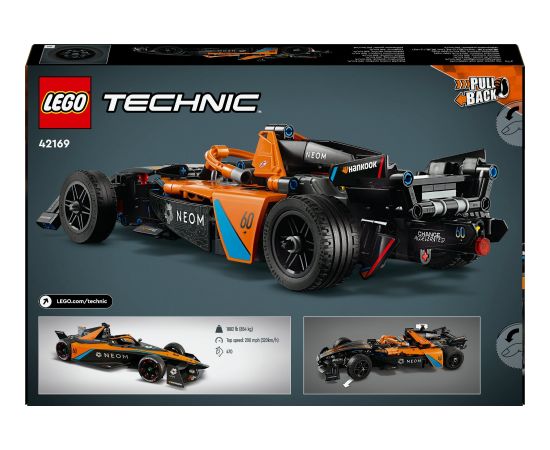 LEGO Technic NEOM McLaren Formula E Race Car 4szt. (42169)