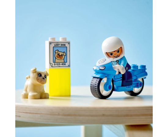 LEGO Duplo Motocykl policyjny 4szt. (10967)