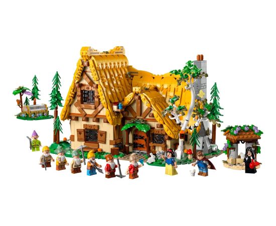 LEGO Disney Chatka Królewny Śnieżki i siedmiu krasnoludków (43242)