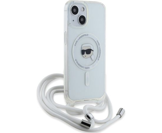 Karl Lagerfeld KLHMP15SHCKHNT Aizmugurējais Apvalks Priekš Apple iPhone 15 / 14 / 13