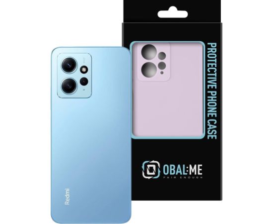 OBAL:ME Matte TPU Case for Xiaomi Redmi Note 12 4G Purple