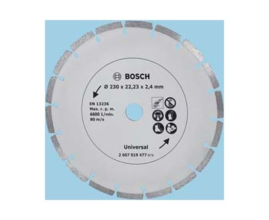 Dimanta griešanas disks Bosch BEST FOR UNIVERSAL; 115mm