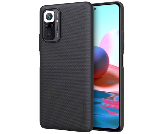 Nillkin Super Frosted Shield case for Xiaomi Redmi Note 10 Pro/10 Pro Max (black)