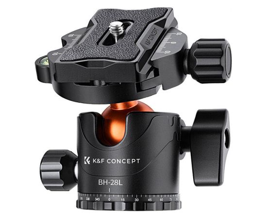 Tripod K&F Concept  K234A7+BH-28L+Universal Central axis