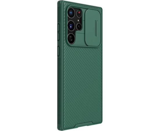 Nillkin CamShield Pro case for Samsung Galaxy S22 Ultra (deep green)