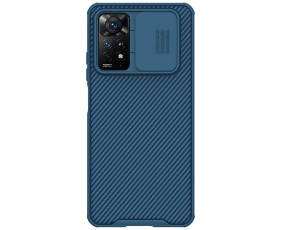 Nillkin CamShield Pro case for Xiaomi Redmi Note 11 Pro/ 11 Pro+ 5G (blue)