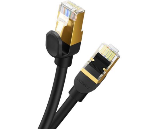 Network cable cat.8 Baseus Ethernet RJ45, 40Gbps, 8m (black)