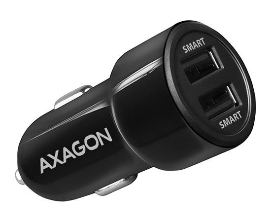 AXAGON PWC-5V5 car charger Smart 5V 2,4A + 2,4A, 24W, black