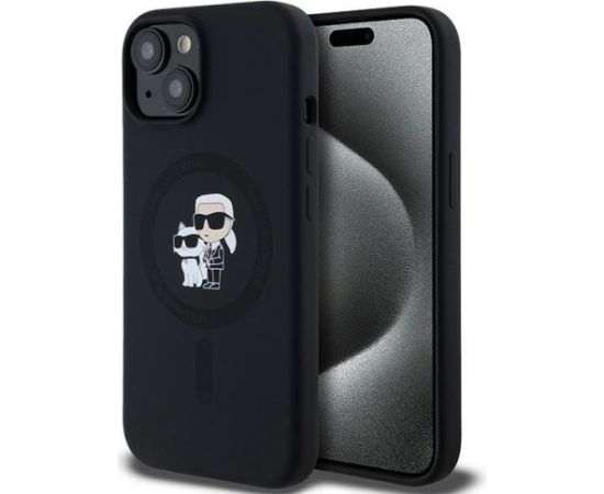 Karl Lagerfeld KLHMP15SSCMKCRHK Aizmugurējais Apvalks priekš Apple iPhone 15 Pro Max