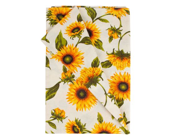 Tablecloth LONETA NEW 136x220cm, sunflower