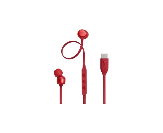 Austiņas JBL Tune 310C USB-C Red