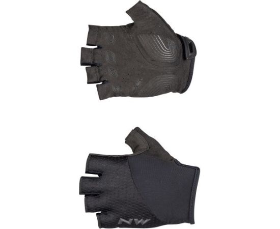 Northwave Fast Short Glove / Melna / Sarkana / M