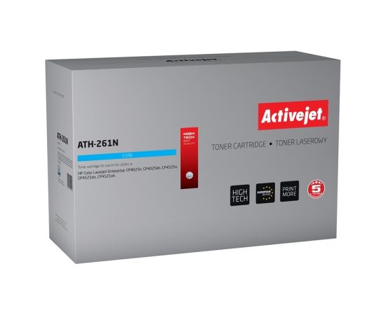 Activejet ATH-261N toner (replacement for HP CE261A; Supreme; 11000 pages; cyan)