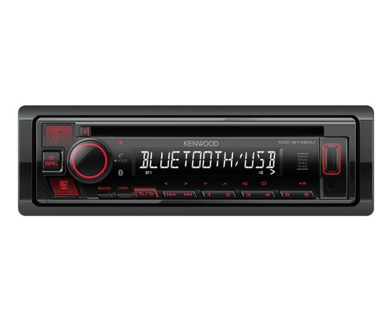 Kenwood KDC-BT460U car media receiver Black 200 W Bluetooth