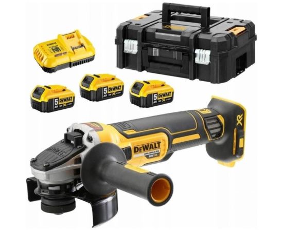 Szlifierka Dewalt SZLIFIERKA KÄTOWA AKUMULATOROWA 125 MM XR 3*5,0AH