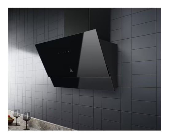 Electrolux LFV626K tvaika nosūcējs 60cm Melns Hob2Hood 700.sērijas