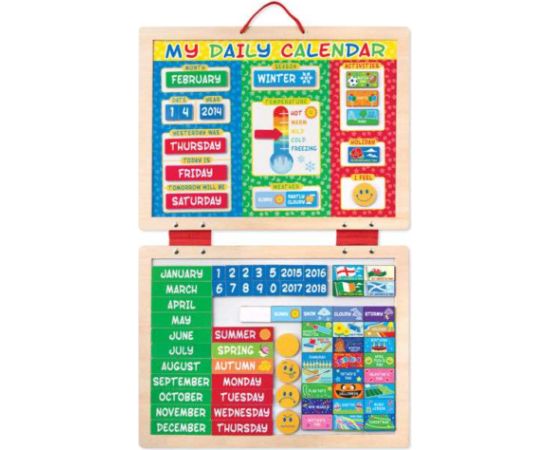 Melissa And Doug Melissa&Doug Magnetic Calendar Art.19253 Магнитный календарь купить по выгодной цене в BabyStore.lv