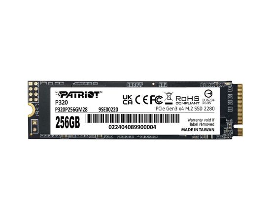 SSD Patriot Viper P320 M.2 PCI-Ex4 NVMe 256GB 2.2GB/s