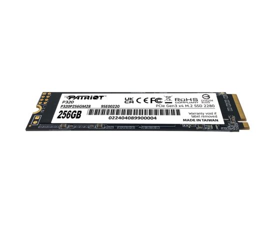 SSD Patriot Viper P320 M.2 PCI-Ex4 NVMe 256GB 2.2GB/s