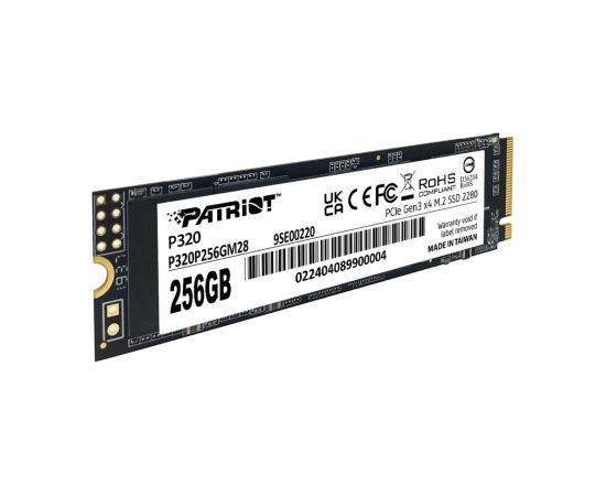 SSD Patriot Viper P320 M.2 PCI-Ex4 NVMe 256GB 2.2GB/s