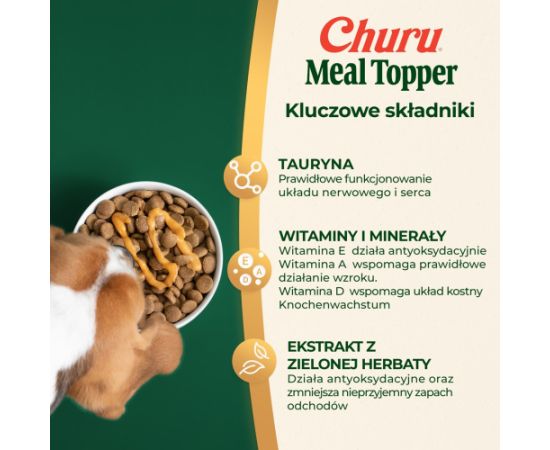 INABA Churu Meal Topper Chicken - dog treat - 4 x 14g