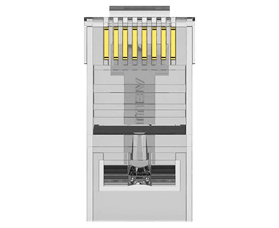 Plug RJ45 CAT6 UTP Connector Vention IDDR0-100 Transparent 100 pcs.