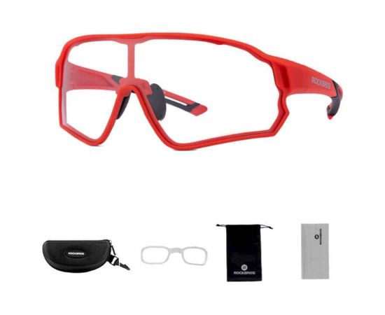 Polarized cycling glasses Rockbros 10135R (red)