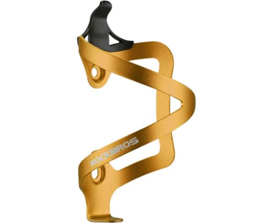 Bicycle bottle cage Rockbros 2017-11BGD (gold)