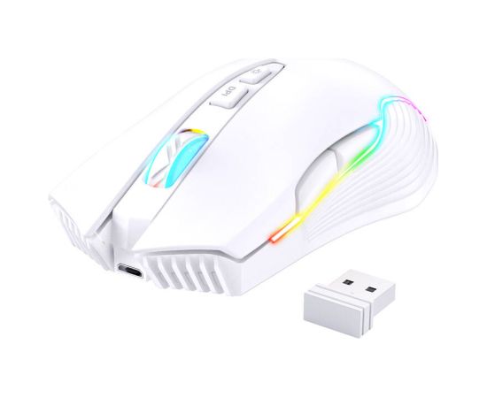Onikuma CW905 White Wireless Gaming Mouse