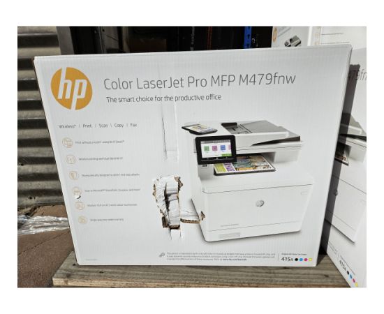 Spausdintuvas HP Color LaserJet Pro MFP M479fnw (pažeista pakuotė)