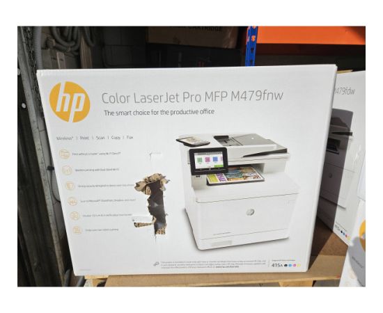 Spausdintuvas HP Color LaserJet Pro MFP M479fnw (pažeista pakuotė)