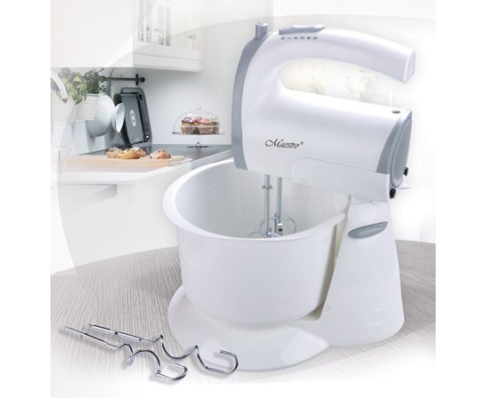 Feel-Maestro MR555NEW mixer Stand mixer Grey, White 400 W