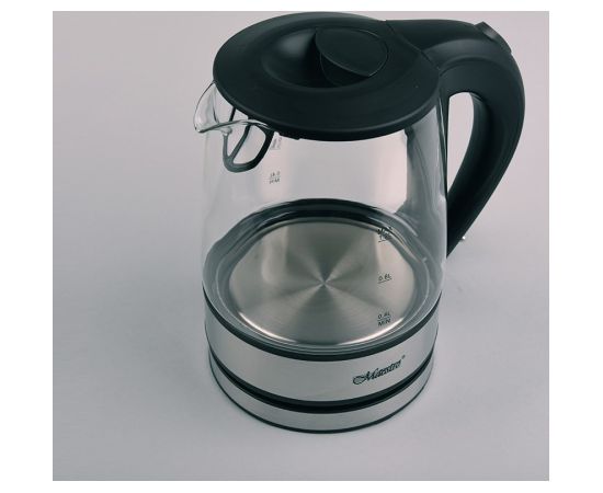 Feel-Maestro MR062 electric kettle 1.2 L Black, Transparent 1630 W