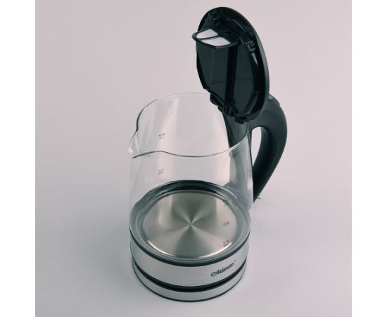 Feel-Maestro MR062 electric kettle 1.2 L Black, Transparent 1630 W