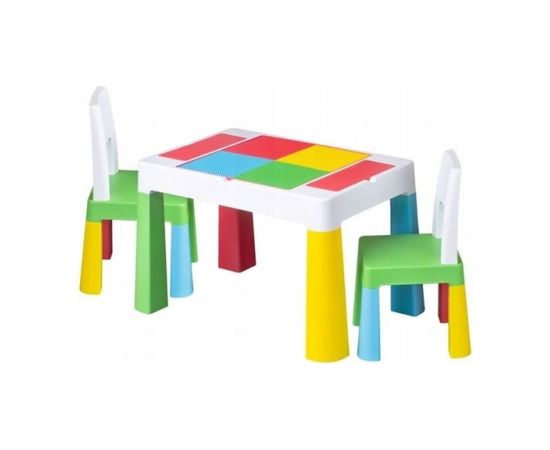 Tega Galdiņš+ 2 krēsliņi MULTIFUN multicolor MF-006-134